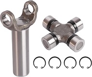 (2-3-6041X) Transmission Slip Yoke 1330 Series + (5-134X) U-Joint Kit, Compatible with Ford C-6 T45 