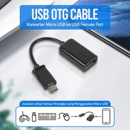 Otg Micro USB CABLE FOR ANDROID / OTG CONNECTOR PORT CONNECTION Micro Cable OTG Connection