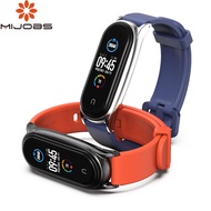 MIJOBS Strap for Mi Band 8 9 7/ Mi Band 5 / Mi Band 6 / mi smart band 7 / Mi Band 4 / Mi Band 3 Stra