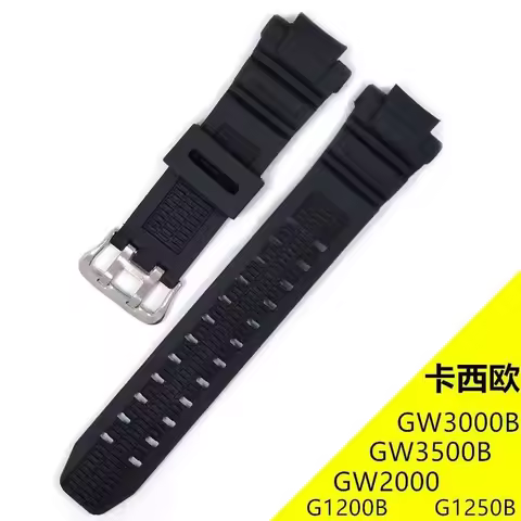 TPU Watch Strap for Caiso gshock GW-2000/2000B/2500/2500B/3000/3500B G-1000/1000B/1200B/ 1250B/1500B
