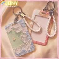 JONY Credit Card Holders, Plastic Business Card Holder, Cartoon ID Card Sleeve Student