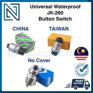 JK-260 Universal Waterproof Starter Push Switch Horn Button Switch For Lorry Tractor Backhoe Excavator Marine