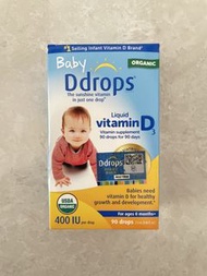 Baby Ddrops vitamin D3, expire 5/2028