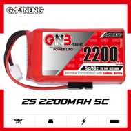GNB22002S5A || Gaoneng GNB 2S 7.4V 2200mAh 5C LiPo Battery JR Plug for RX TX