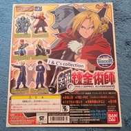 日本BANDAI鋼之鍊金術師FULLMETAL ALCHEMIST人物扭蛋全6種