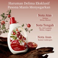 【 2KG】Botare detergent liquid Premium Pomegranate Liquid detergent Anti-Bacterial Low Suds Front Loa
