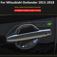 authentic High-quality ABS Chrome Door Handle Cover Car accessories For Mitsubishi Outlander 2013-20