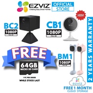 Ezviz Indoor Battery Powered BC2 BM1 CB2 Baby Monitor Cam Full HD 1080P 2MP Two Way Talk Security CC