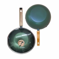 32CM WOK PAN W/ COVER