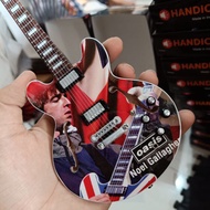 Miniature guitar EPIPHONE OASIS scale 1/4 wall shelf decoration display home decoration