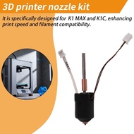 3D Printer Hotend K1 K1c Ceramic Hotend Kit  Quick Swap Nozzle for K1 Max K1C 3D Printer