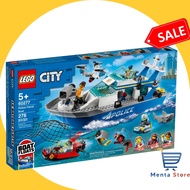 LEGO City 60277 Police Patrol Boat Floats Easy Police Boat Toys