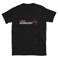 Astrology I Love Hobby Gift Heartbeat Classic Fit T-Shirt