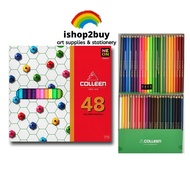 COLLEEN Color Pencil Hexagon Colour Pencil 12 48 60  72 Colors 775 Neon Colour Pencil 775N