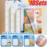 10Sets A4 16K 22K Transparent Self-Adhesive Waterproof Book Wrapper Anti-scratch Book Protective Cov