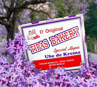 TIPAS HOPIA UBE DE KREMA- 10 PCS/ BOX FRESHLY BAKED DIRECT FROM THE BAKERY- COD