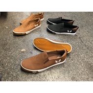 CSB Men's Fashion Slip On Shoes Men Work Size 41-45 (Brown)