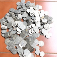 Uang kuno 100 rupiah, 50 rupiah, 25 rupiah