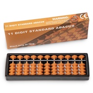 Digital Standard Abacus-17.8 cm-Professional 11-Column Soroban Calculator (Functional and Educationa