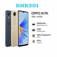 NEW Oppo A17K 3/64 Ram 3gb 64gb new garansi resmi Baru