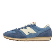 New Balance NB Casual Shoes 471 Men's Women's Coast Blue Suede Retro Running [ACS] U471PSB-D