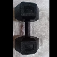 Hexagonal Dumbbell 7.5Kg (Contents-2) Dumbbells Good Quality (Pvc)