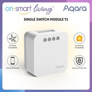 【GLOBAL】AQARA Single Switch Module T1 3.0 NO Neutral - 1 Year Warranty