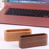 JEROMYBF Card Organizer Beech Wood Natural Desktop Storage Stationery Display Device Cards Stander