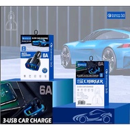 AN-88 3 Usb Car and Motorcycle Saver | 3port Car and Motorcycle Charger Cover | Car Charger AN88 GLX