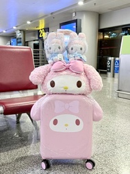My Melody 粉色行李箱