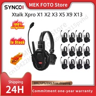 SYNCO Xtalk Xpro X1 X2 X3 X5 X9 X13 Full-Duplex Single-Ear Headset Remote Wireless Intercom System f