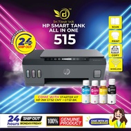 HP Smart Tank 515 Wireless All-in-One Color Ink Printer -Print /Scan /Copy- Come with GT53BK &amp; GT52CMYK