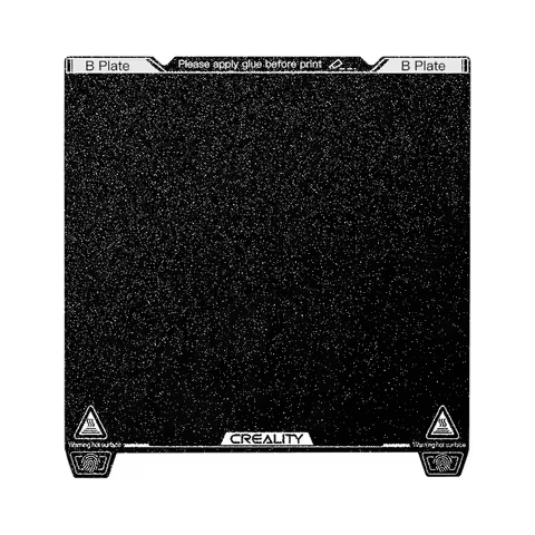 Creality K1 Max PEI Build Plate Kit 315*310mm-With soft magnetic sticker