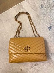 Tory Burch TB Kira Chervon Medium Convertible Shoulder Bag