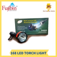 Fujibin FB-168 LED #Torch Light #IP65 #Rechargeable