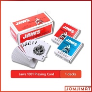Jaws III 1001 Casino Poker Playing Card 52 + 4 Joker/deck (Extra Thick) / Jaws Playing Card / Kad Po