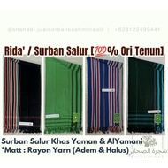 Al Yamani Woven Rida Turban Original for Sale Habib Alyamani