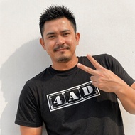 4AD Record Label Logo T-SHIRT Unisex Casual 100% Cotton Black T-SHIRT