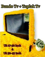 Bando Tv Led 40 - 43 Inch Terbaru 1 Set Dan 17 - 32 Inch Terbaru 1 Set Taplak Meja Tv Dan Bando Tv Led Polos Terbaru 40 42 43 Inch Dan 14 17 21 24 32 Inch Satu Set Taplak Meja Tv Bulu Rasfur