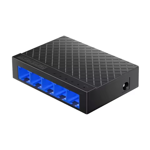 Oamlink 5-Port Gigabit Unmanaged Ethernet Switch Plug and Play Plastic Housing