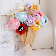 melody 花束 裝飾 窗簾扣 送禮 pc狗 pochacco hello kitty kuromi 布丁狗 布甸狗 禮物 xo 玉桂狗 肉桂狗