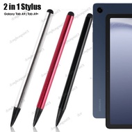 2 In 1 Stylus Pen for Samsung Galaxy Tab A9+ A9 Plus 11 inch X210 X215 A9 8.7" X110 X115 Universal Smartphone Tablet Stylus Pen For Tab A8 10.5 2022