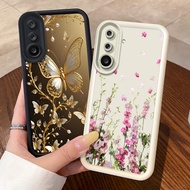 For Samsung Galaxy M36 5G/F36 5G/M56/F56 Phone Case Cute Flower Cartoon Fashion Shockproof Cover Sil