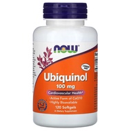 NOW Foods Ubiquinol 100 mg 120 Softgels