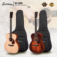 Eastman E1-OM Ochestra Solid Sitka Spruce Top & Solid Sapele Back and Sides