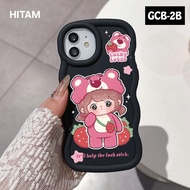 Case Macaron Gelombang Gambar Kuromy Zoopia Lina Bell Duck Sweet Cat GCB-02 Softcase Poco C65 Poco M