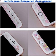 Anti-scratch iphone 6 IP 6plus 8plus Tempered Glass Clear Image