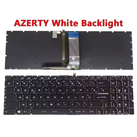 GS60 French Backlit Keyboard For MSI GE62 GE72 GS70 GL62 GL72 GP62 GT62 GT72 GT72S GP72 GL63 GL73I 8