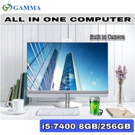 All In One Pc Desktop Computer Set Dhp i5-7th 8GB-240GB SSD With Keyboard & Moue Free Mouse Pad