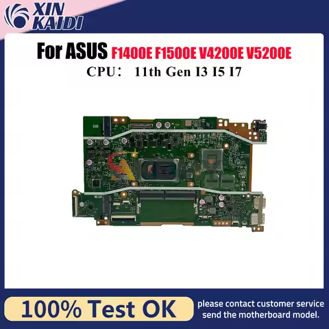 X415EA Laptop Motherboard For ASUS VivoBook V4200E F1400E X415E X415EQ X415EP F1500E V5200E X415EA M